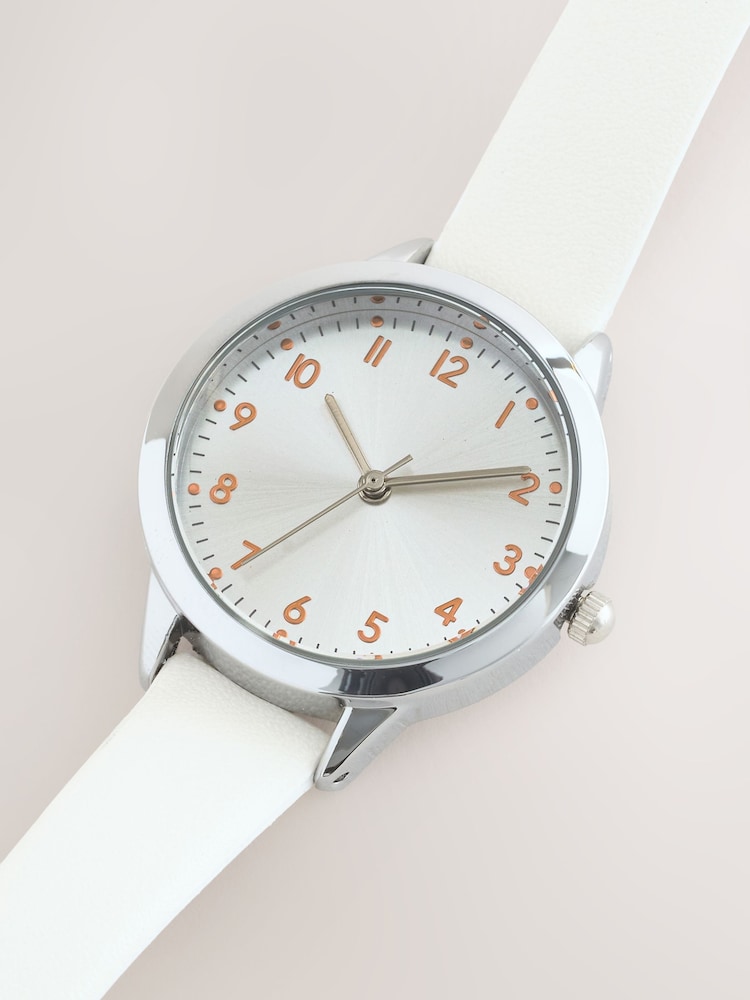 White Watch - Image 2 of 3 White Watch - Image 2 of 3