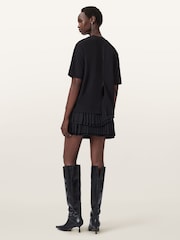 AllSaints Black Oona Skirt - Image 4 of 6