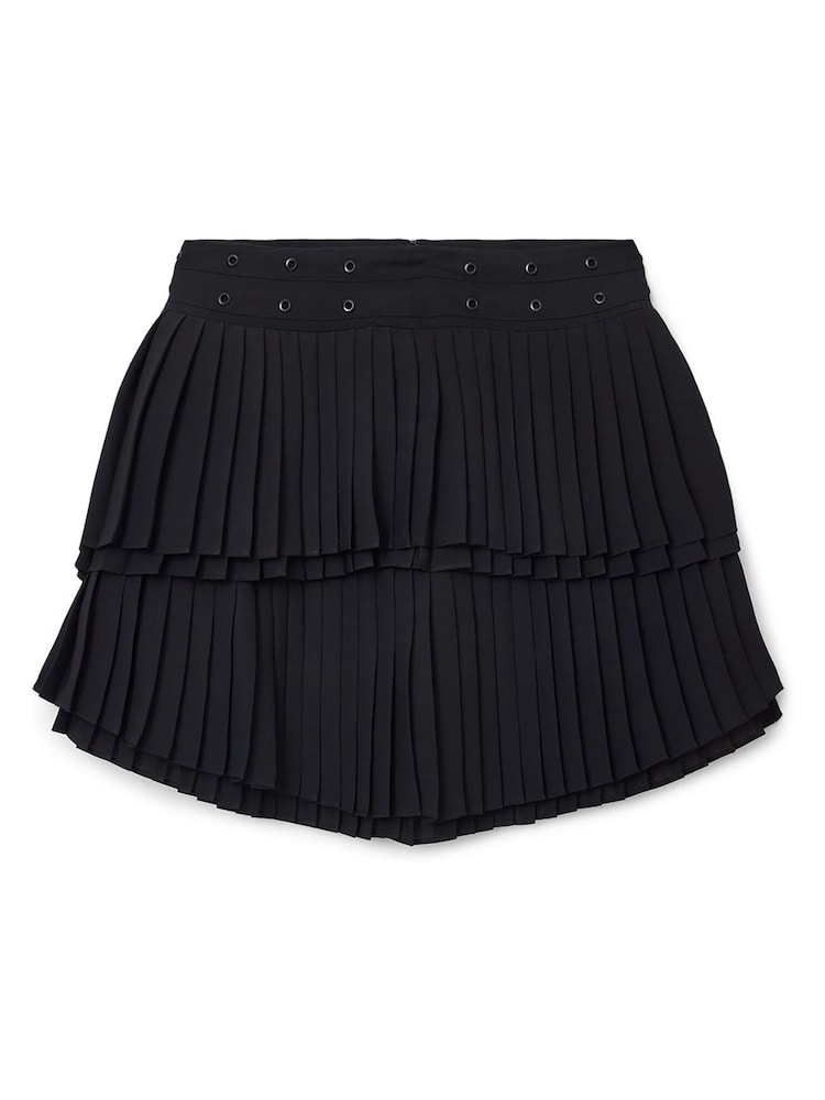 AllSaints Black Oona Skirt - Image 6 of 6