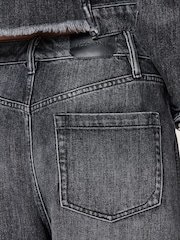 AllSaints Black Carter Barrel Jeans - Image 2 of 8