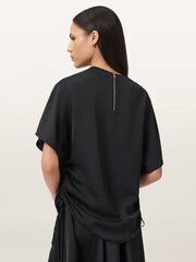 AllSaints Black Leslie Top - Image 2 of 8