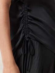 AllSaints Black Leslie Top - Image 3 of 8