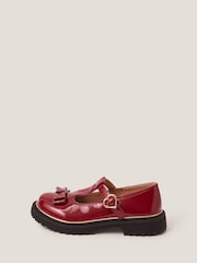 Monsoon Red Bow Patent Mary Jane Brogues - Image 2 of 4