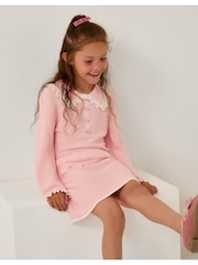 Monsoon Lace Collar Knit Dress - Slika 1 iz 1