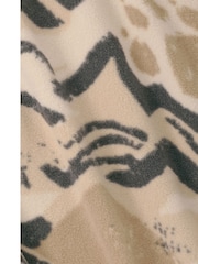 Jack Wolfskin Cream Paw Era 100 Print Half Zip Fleeces - Image 5 of 7