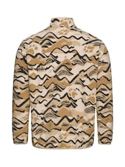 Jack Wolfskin Cream Paw Era 100 Print Half Zip Fleeces - Image 7 of 7