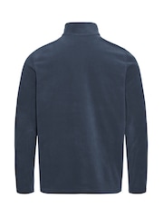 Jack Wolfskin Blue Taunus 100 Half Zip Fleeces - Image 4 of 5