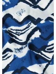 Jack Wolfskin Blue Paw Era 100 Print Half Zip Fleeces - Image 8 of 8