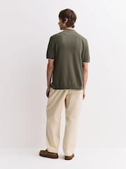 NN.07 Green Nalo Textured Knit Shirt - Image 3 of 8