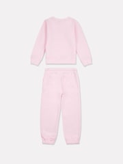 New Balance Pink FT Crew Joggers Set - Image 2 of 5