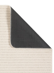 My Mat Ivory Sculptured Waffle Rug - Image 5 of 6