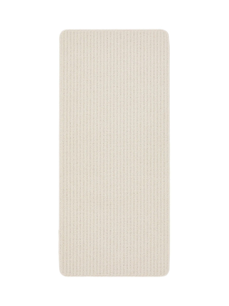 My Mat Ivory Sculptured Waffle Runner - Image 2 of 4 My Mat Ivory Sculptured Waffle Runner - Image 2 of 4