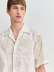 NN.07 Natural Ben Pointelle Polo Shirt - Image 5 of 8