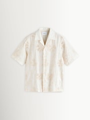 NN.07 Natural Ben Pointelle Polo Shirt - Image 7 of 8