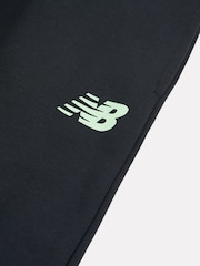 New Balance Black FT Stacked Logo Hoodie and Joggers Set - Image 5 of 5