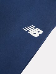 New Balance Blue Contrast Panel T-Shirt & FT Joggers Set - Image 4 of 5