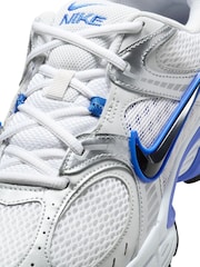 Nike Grey/Blue Vomero V5 Runner - Image 9 of 11