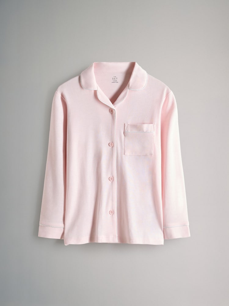 The Set 2 Pakke Langærmet Viskose Jersey Pyjamas - Billede 2 af 6 The Set 2 Pakke Langærmet Viskose Jersey Pyjamas - Billede 2 af 6