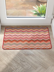 My Mat Candy Multi Bright Zig Zag Mat - Image 1 of 4