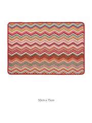 My Mat Candy Multi Bright Zig Zag Mat - Image 2 of 4