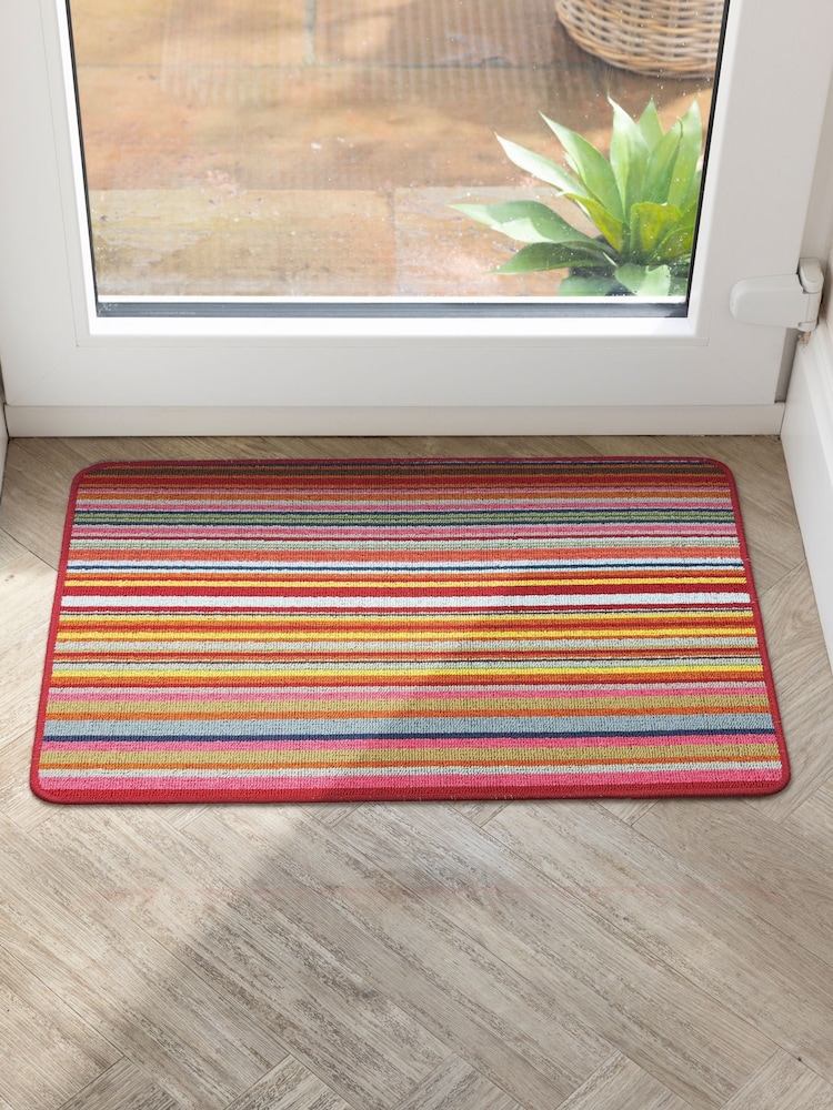 My Mat Candy Multi Bright Stripe Mat - Image 1 of 5
