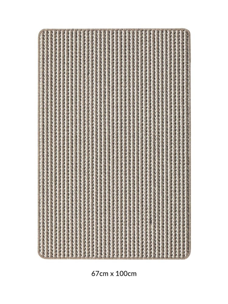 My Mat Natural Twist Stripe Mat - Image 2 of 4 My Mat Natural Twist Stripe Mat - Image 2 of 4