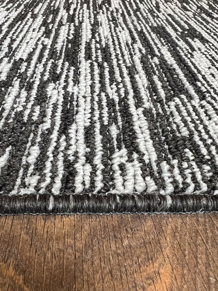 My Mat Charcoal Broken Stripe Mat - Image 2 of 5 My Mat Charcoal Broken Stripe Mat - Image 2 of 5