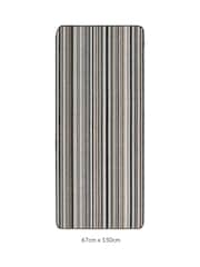 My Mat Candy Multi Monochrome Stripe Mat - Image 2 of 3
