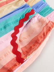 Rainbow Check Ric Rac - Sleeveless Top & Shorts Set (3mths-7yrs) - Imaginea 8 din 8