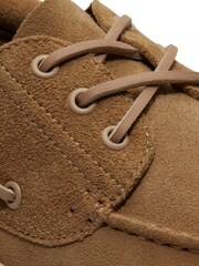 Timberland Tan Brown Portofino Pier Suede Boat Loafers - Image 5 of 7