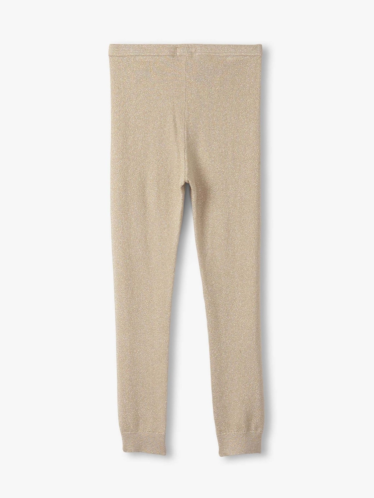 Hatley Yellow Gold Glitter Tights - Image 1 of 2