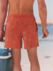 FatFace Turtle bestickte Badeshorts - Bild 2 von 5