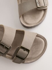中性色 - Corkbed Slider Sandals - 图片4 / 5