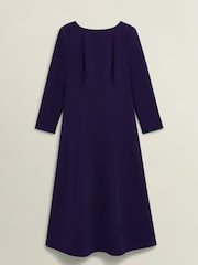 Hobbs Purple Petite Leonora Dress - Image 4 of 4