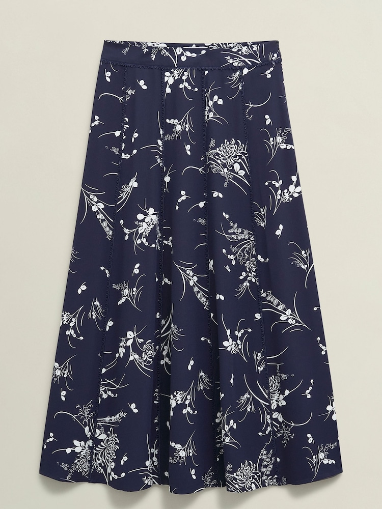 Hobbs Blue Brielle Skirt - Image 5 of 5