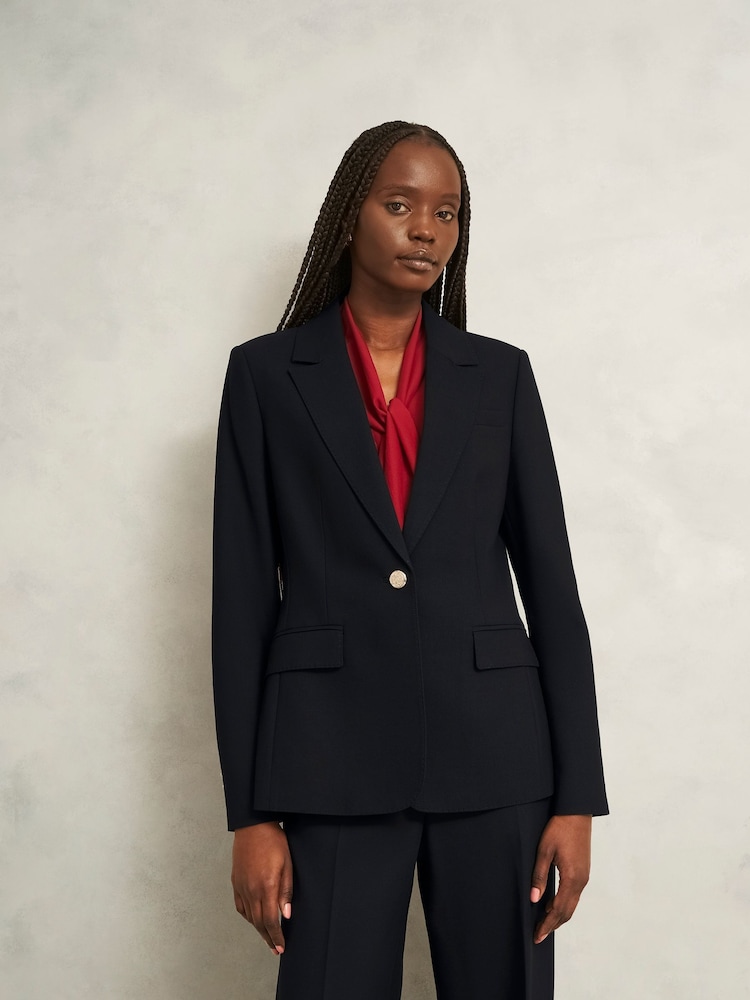 Hobbs Black Heidi Jacket - Image 1 of 4 Hobbs Black Heidi Jacket - Image 1 of 4