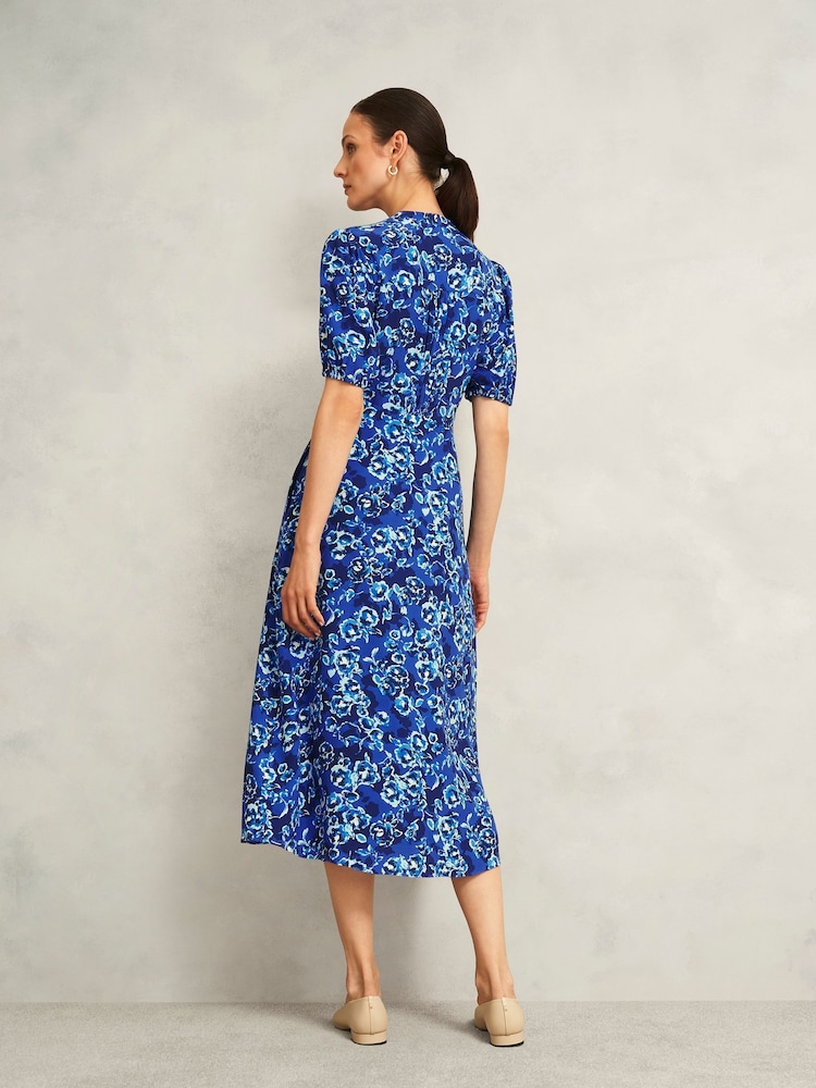 Hobbs Blue Sidonie Dress - Image 2 of 4