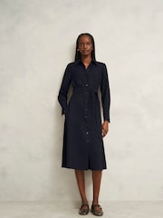 Hobbs Blue Dress - Image 2 of 5