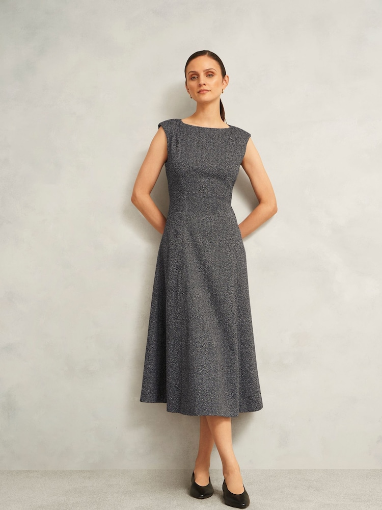 Hobbs Natural Cherie Dress - Image 2 of 5 Hobbs Natural Cherie Dress - Image 2 of 5