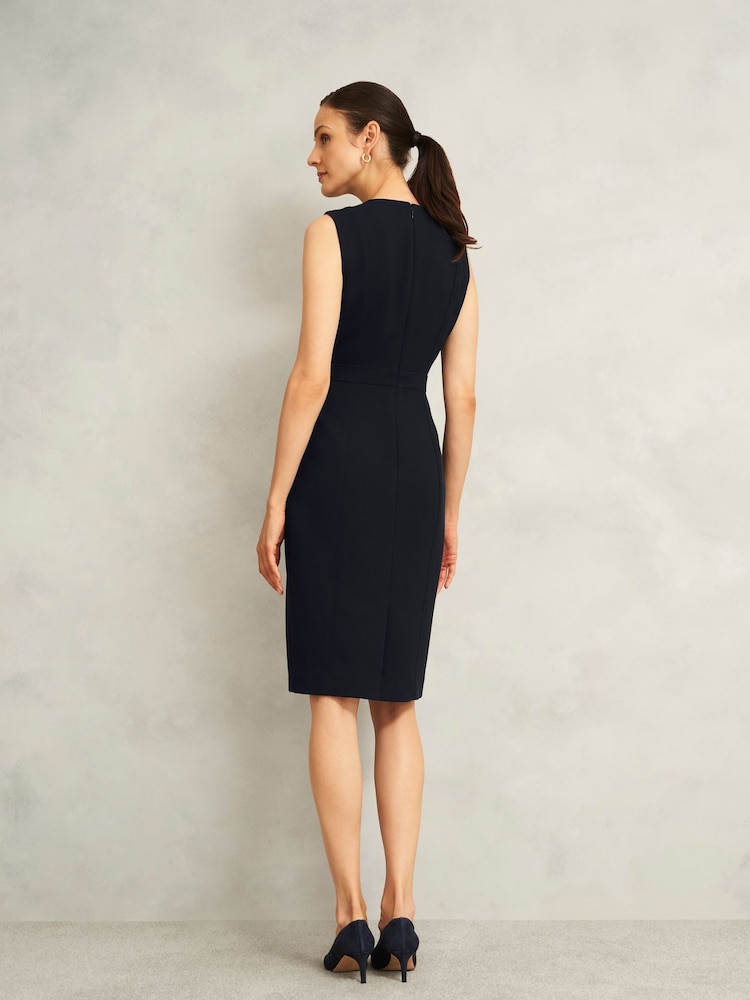 Hobbs Blue Ivy Dress - Image 2 of 4 Hobbs Blue Ivy Dress - Image 2 of 4