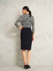 Hobbs Blue Ivy Skirt - Image 2 of 4