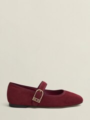 Hobbs Red Clara Mary Jane Shoes - Image 1 of 3