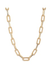Lauren Ralph Lauren Gold Herringbone Flex Necklace - Image 1 of 2
