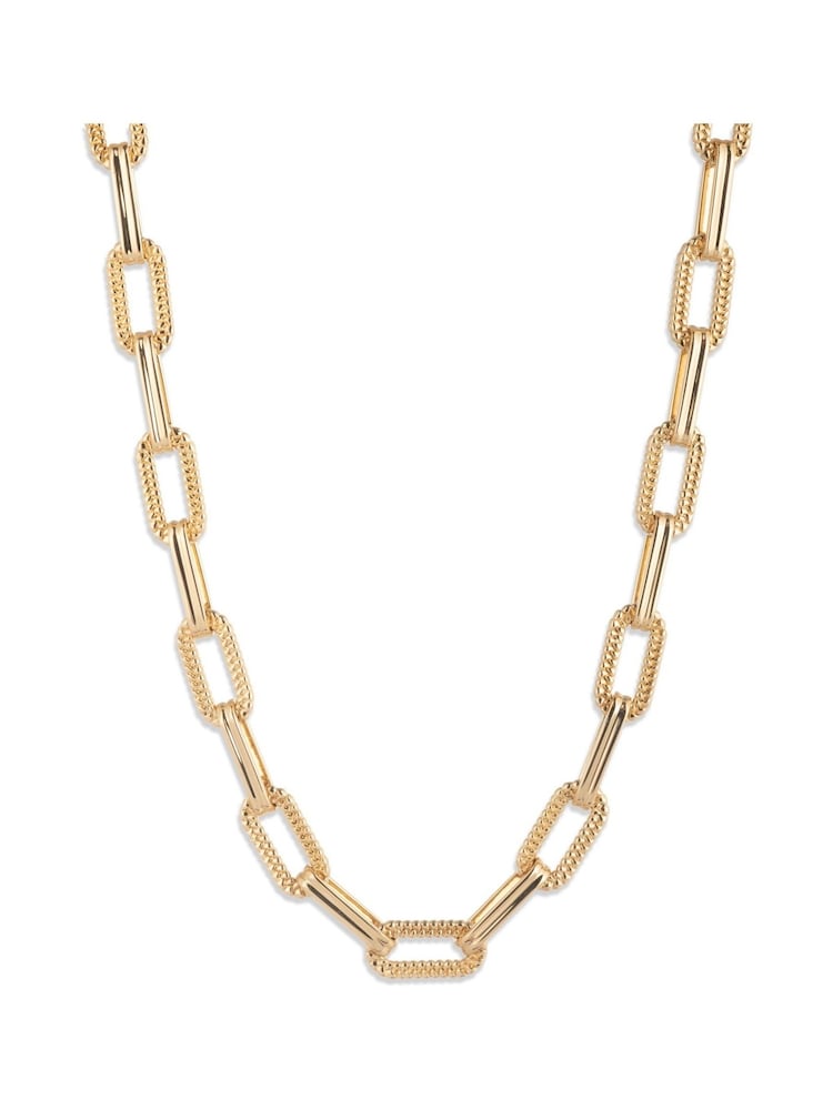 Lauren Ralph Lauren Gold Herringbone Flex Necklace - Image 1 of 2