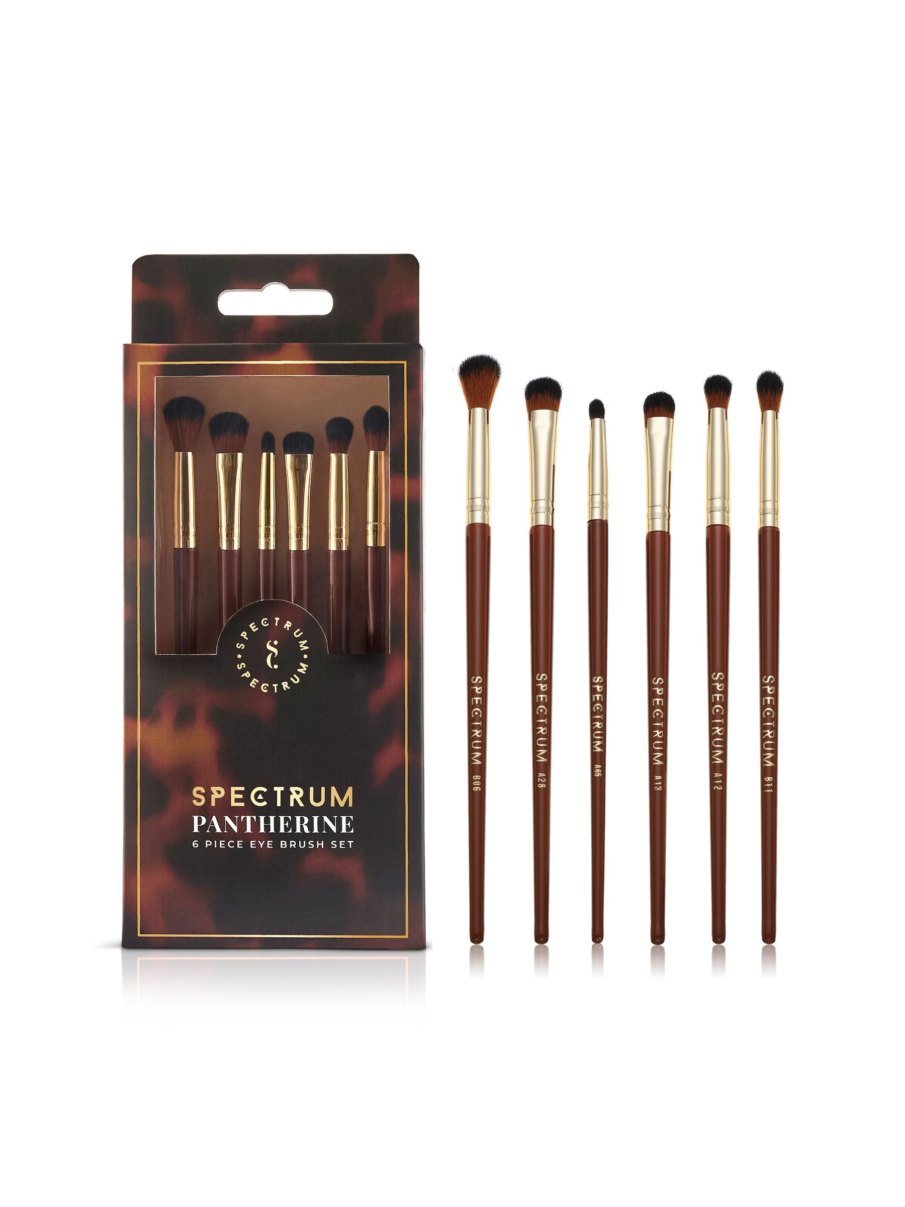 Debenhams Women's Brown Pantherine 6 Piece Eye Set In - Image 10