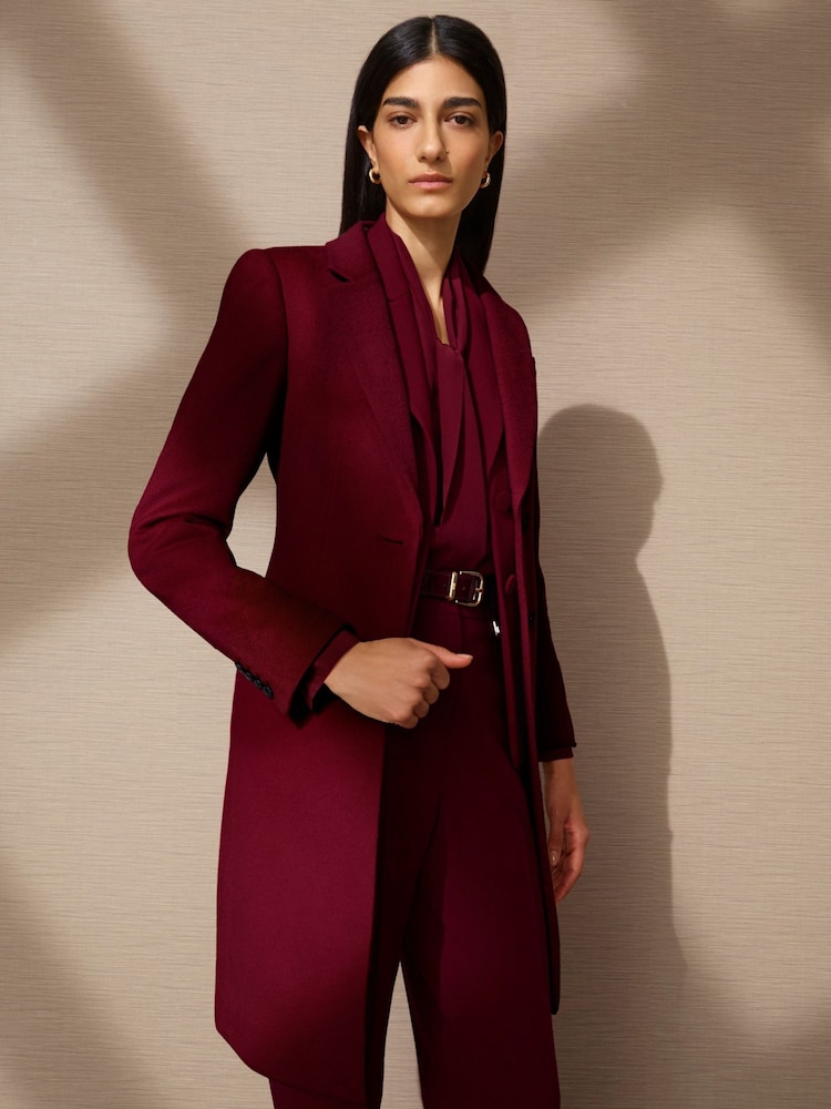 Hobbs Red Cavendish Coat - Image 1 of 2