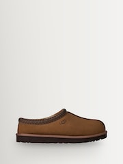UGG Brown Tasman II Nubuck Slippers - Image 1 of 7