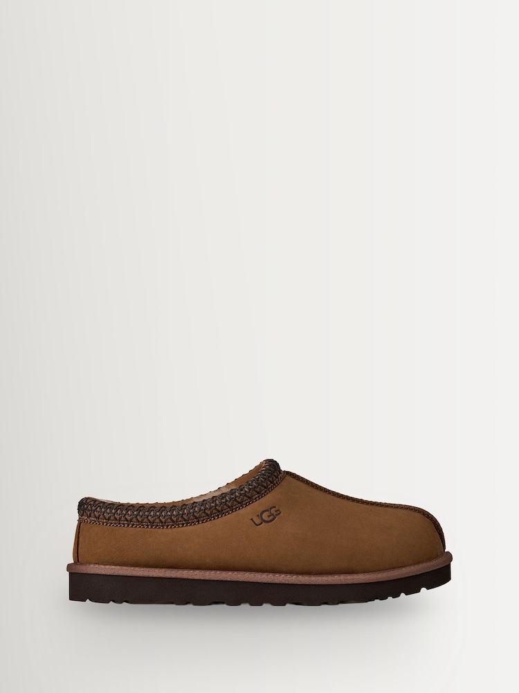 UGG Brown Tasman II Nubuck Slippers - Image 1 of 7 UGG Brown Tasman II Nubuck Slippers - Image 1 of 7