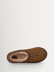 UGG Brown Tasman II Nubuck Slippers - Image 5 of 7
