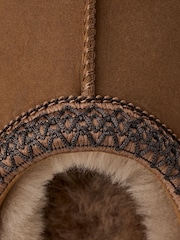 UGG Brown Tasman II Nubuck Slippers - Image 7 of 7